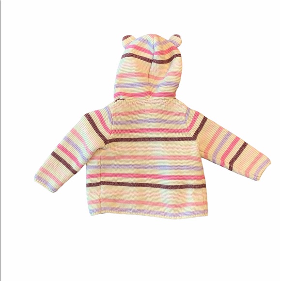 Baby Girl Sweater with hooded ears - Picture 3 of 5